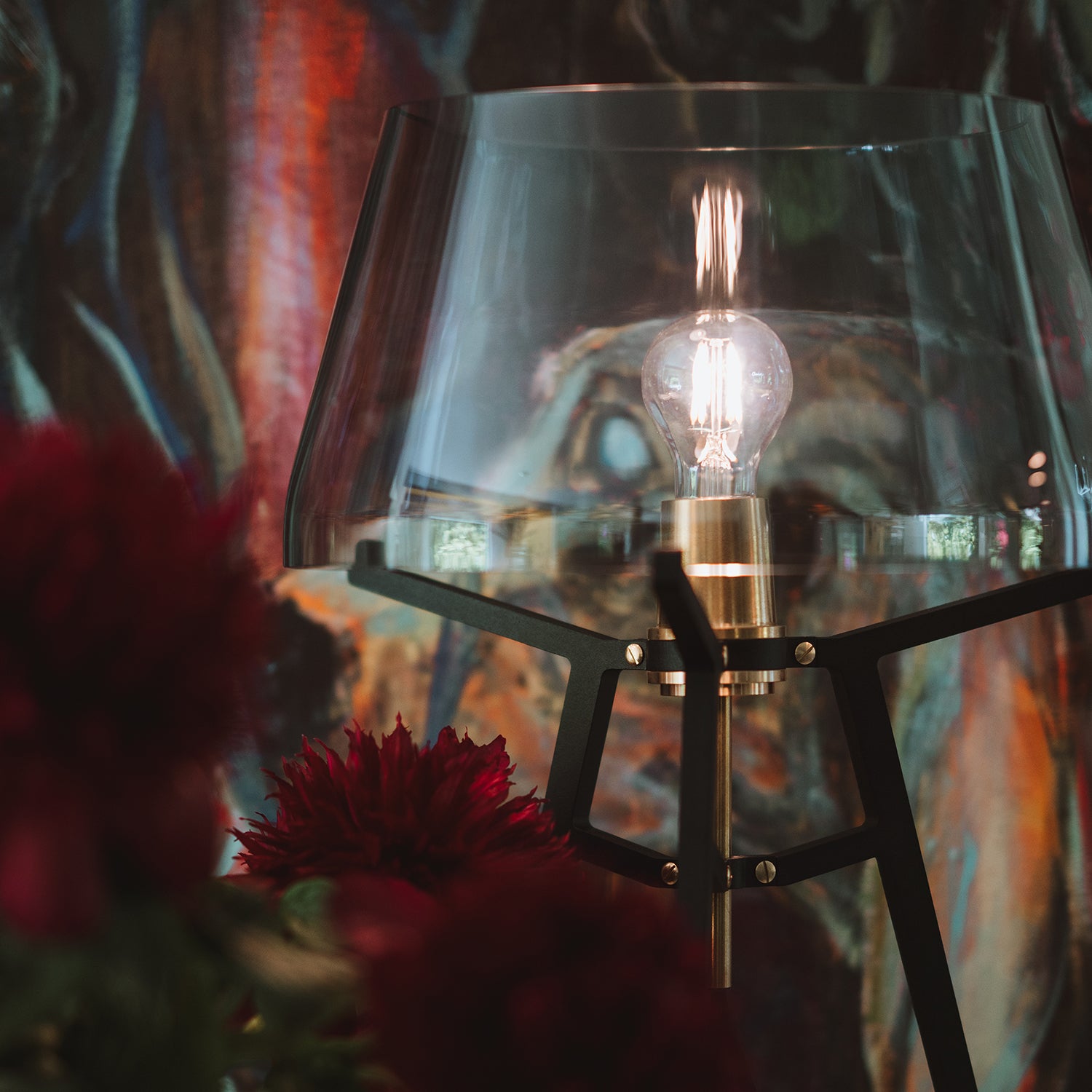 Ella tafellamp neutral grey