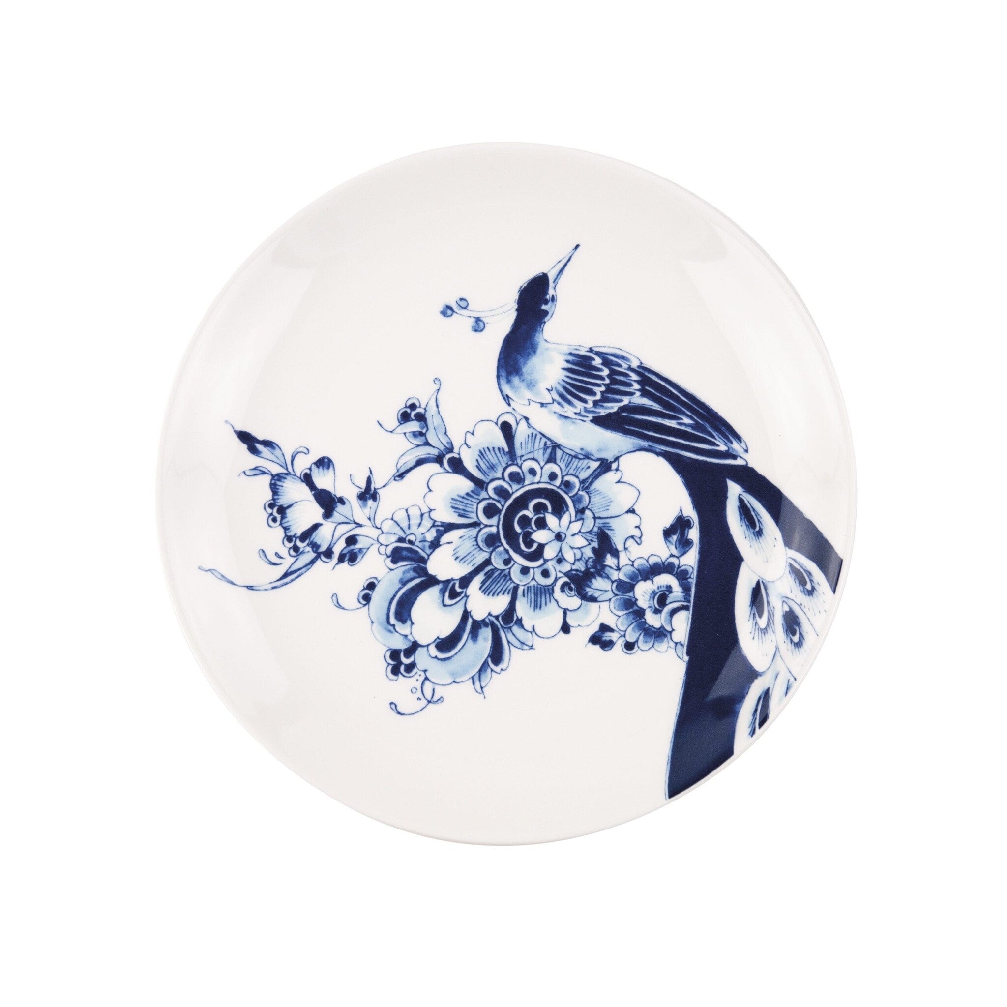 Royal Delft servies set coupe 16-delig - Peacock Symphony - 16 delig servies coupe