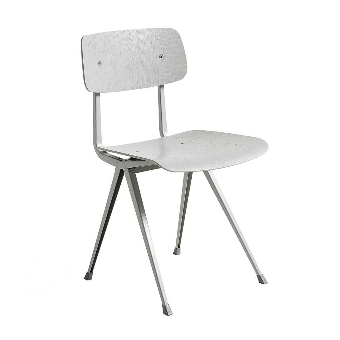 Hay Design Result chair - beige gebeitst eiken - beige frame