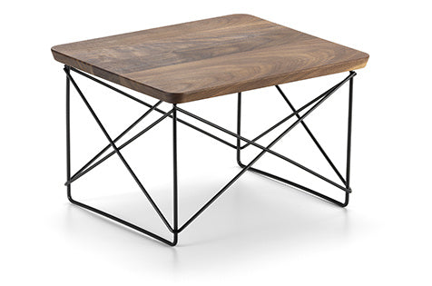 vitra Eames Occasional Table LTR - Amerikaans walnoot - Amerikaans walnoot