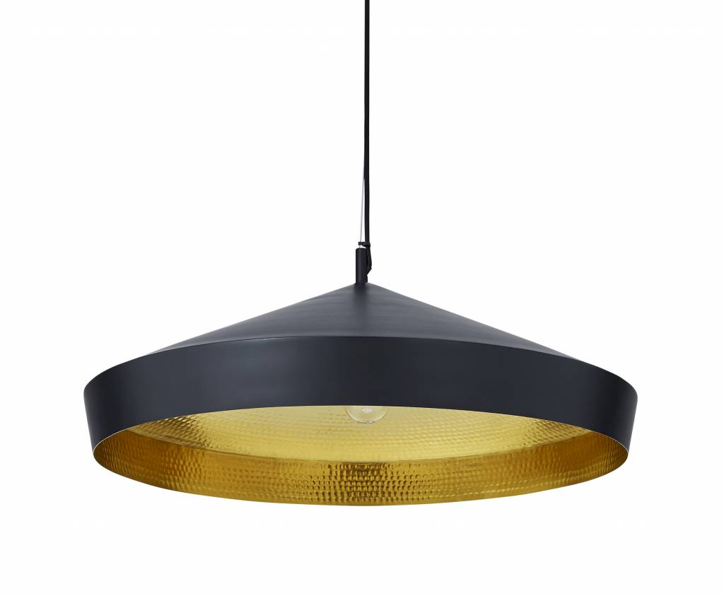 Tom Dixon hanglamp Beat Flat - zwart