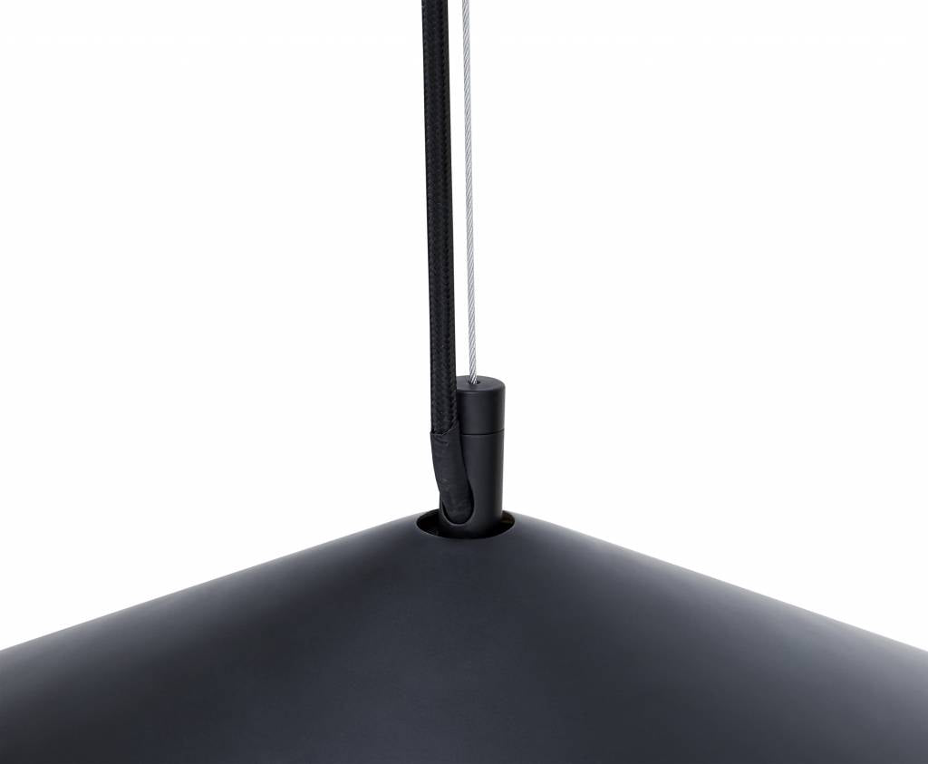 Tom Dixon hanglamp Beat Flat - zwart