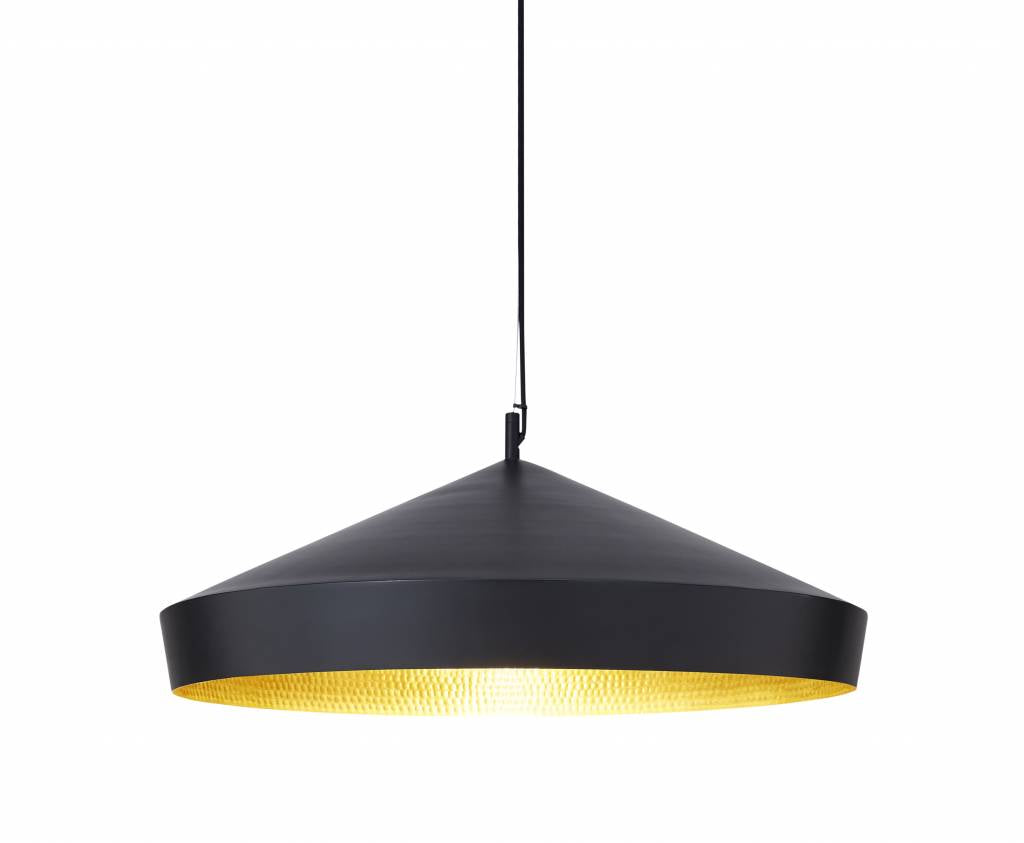 Tom Dixon hanglamp Beat Flat - zwart