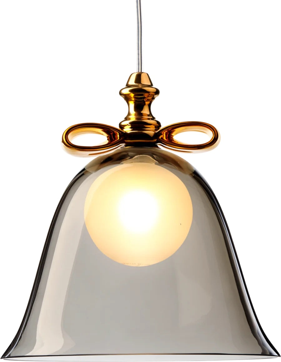 Moooi hanglamp Bell - small - gold - smoke