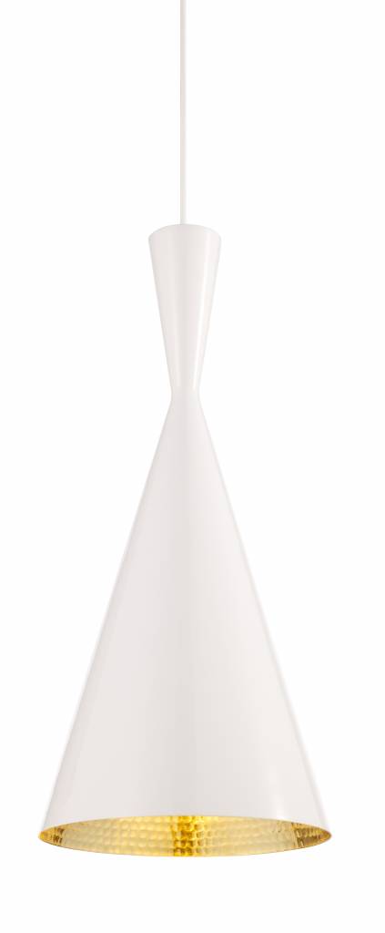 Tom Dixon hanglamp Beat Tall - wit