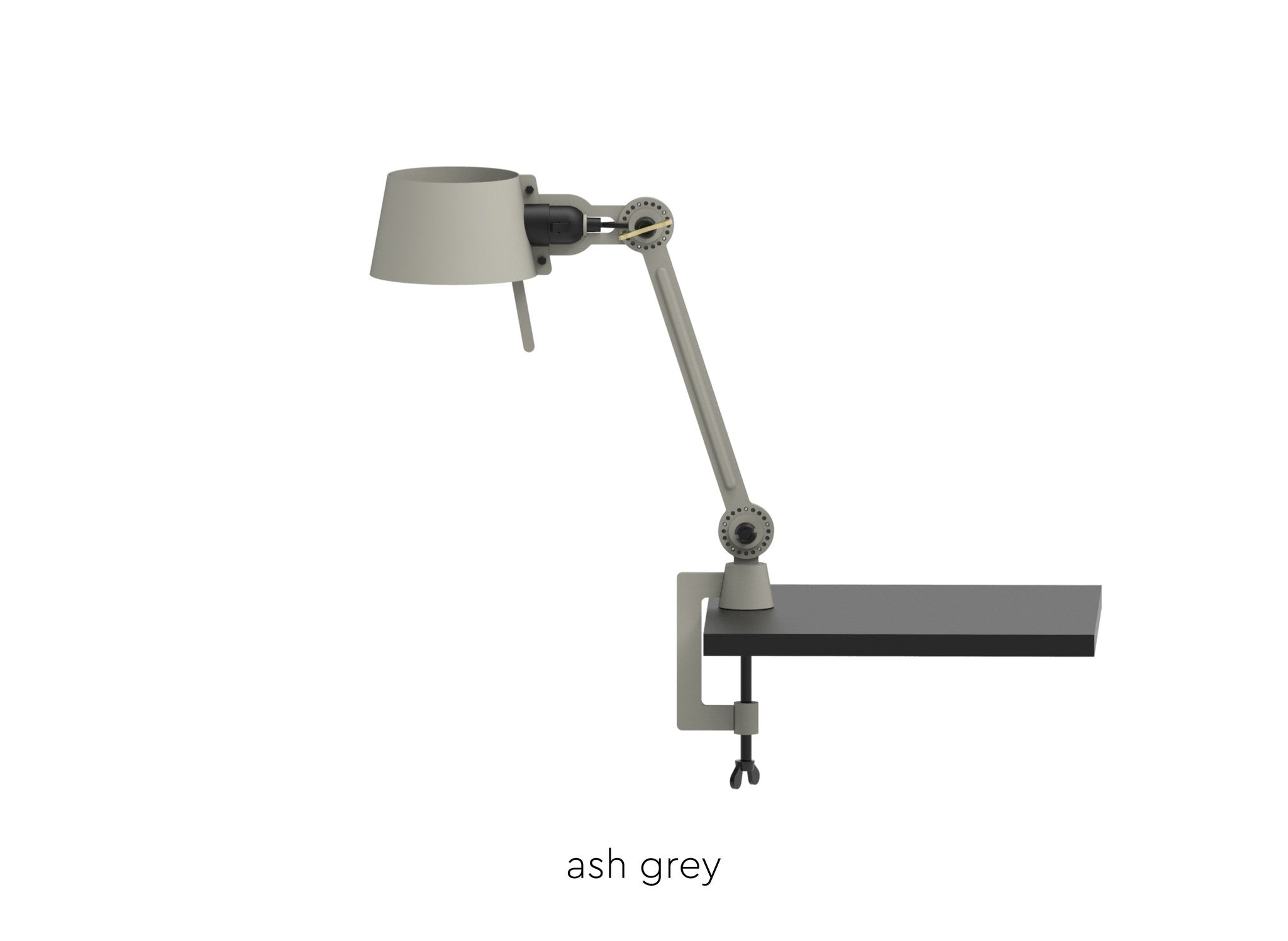 Tonone Bolt bureaulamp small één arm met klem - ash grey