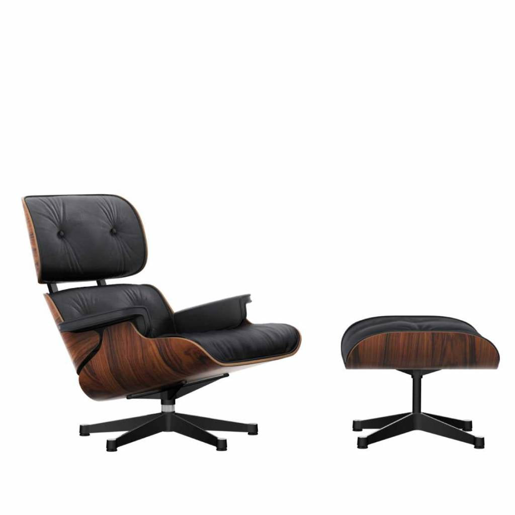 Eames Lounge Chair & Ottoman - santos palisander