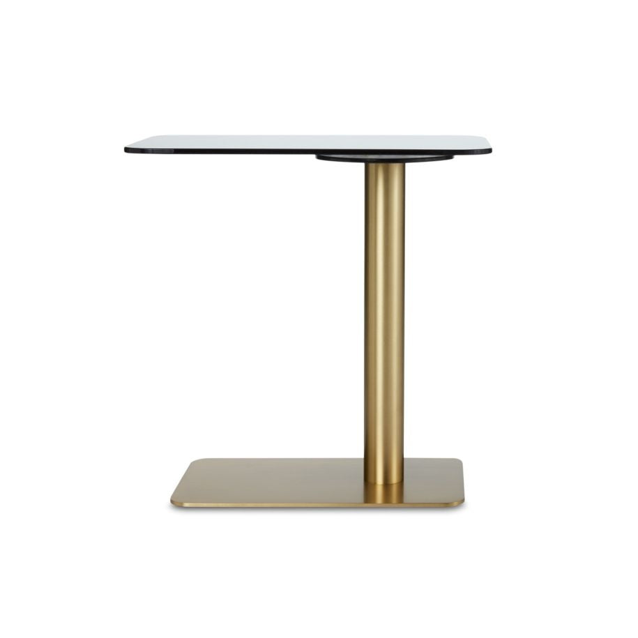 Tom Dixon Flash table Rectangle Brass Bijzettafel - Brass