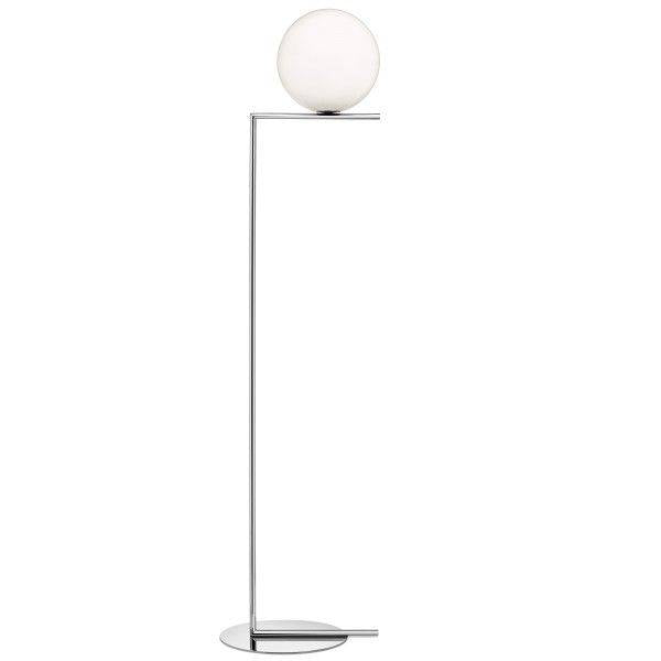 Flos vloerlamp IC Lights F2 - chroom