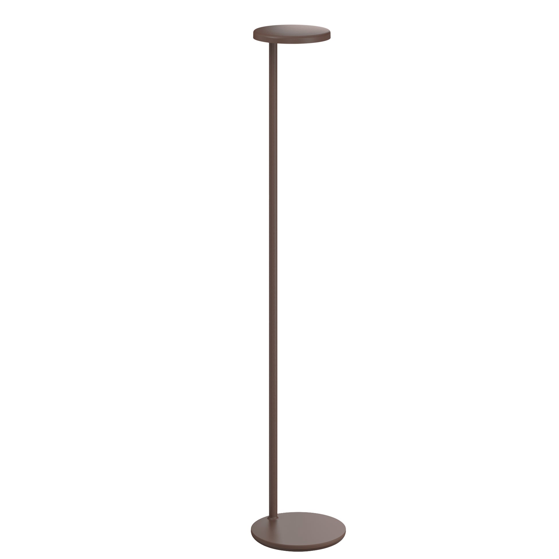 Flos vloerlamp Oblique - mat bruin