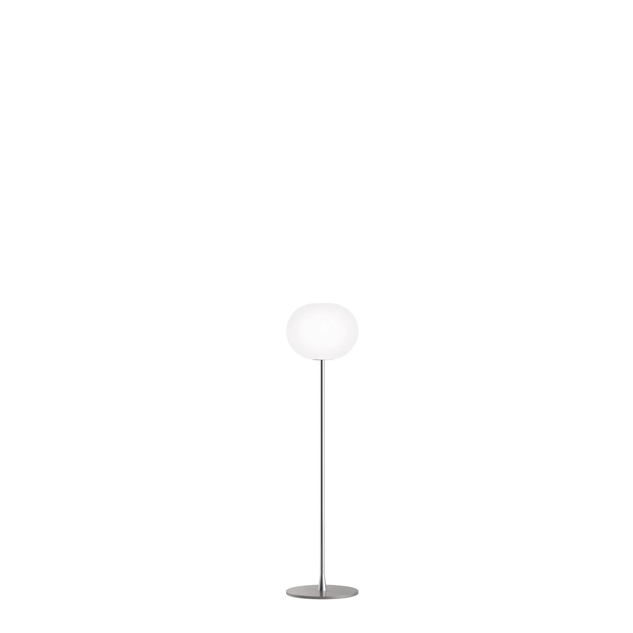 Flos vloerlamp Glo-Ball - 1 - Floor 1 zilver