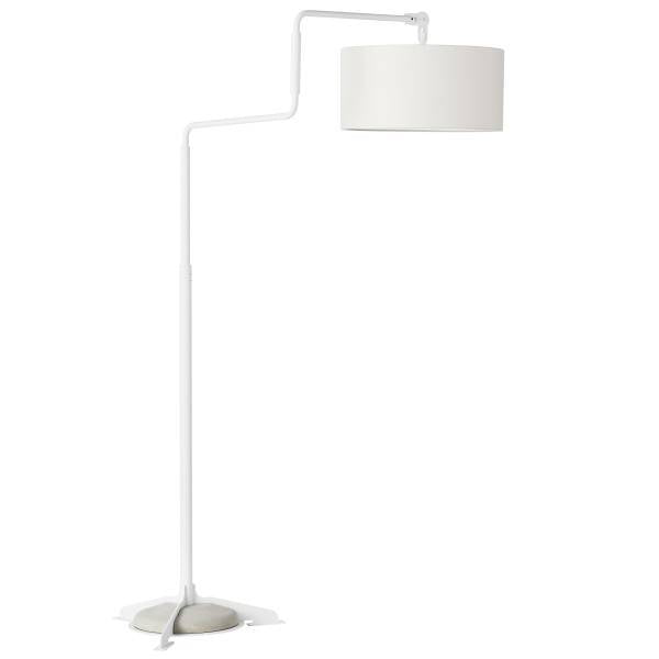 Functionals vloerlamp Swivel - wit