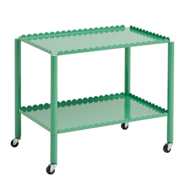 Hay Design trolley Arcs - jade groen - laag