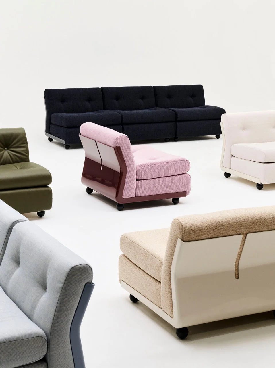 Hay Design Amanta Sofa stof 4 zits