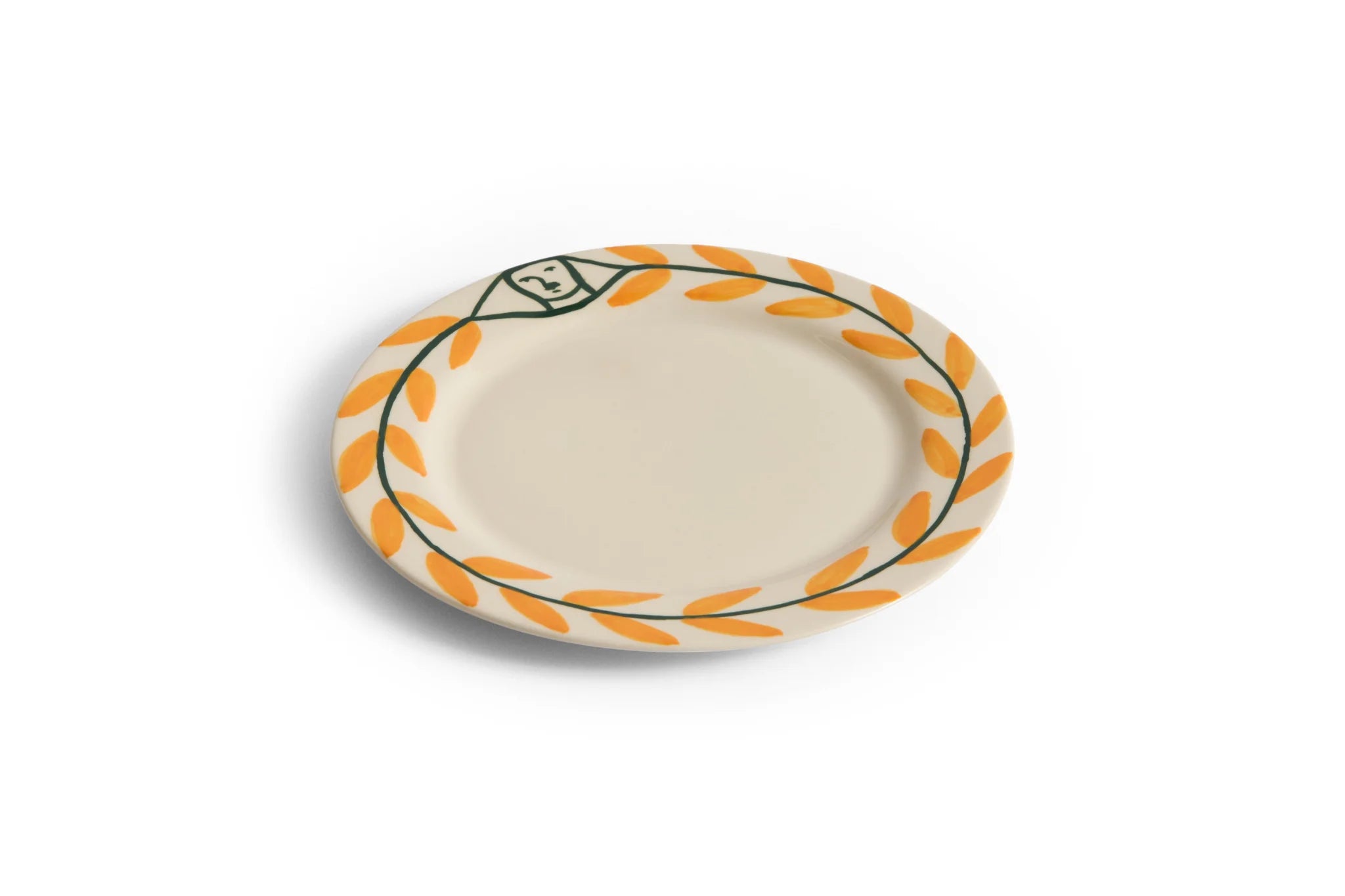 Hay Design bord La Pittura - Golden Leaf Ø24 cm