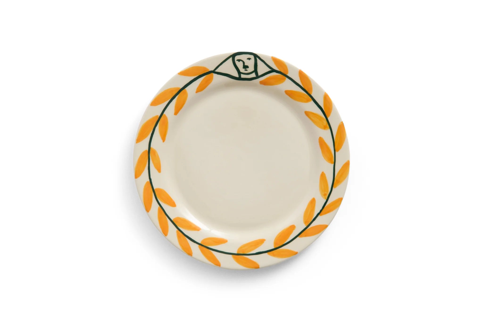 Hay Design bord La Pittura - Golden Leaf Ø24 cm