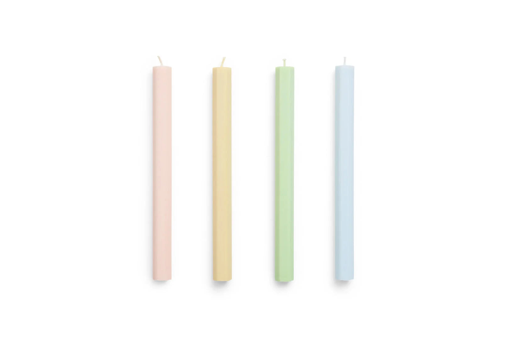 Hay Design Hexagon Candles kaarsen set van 4 - Fresh set of 4