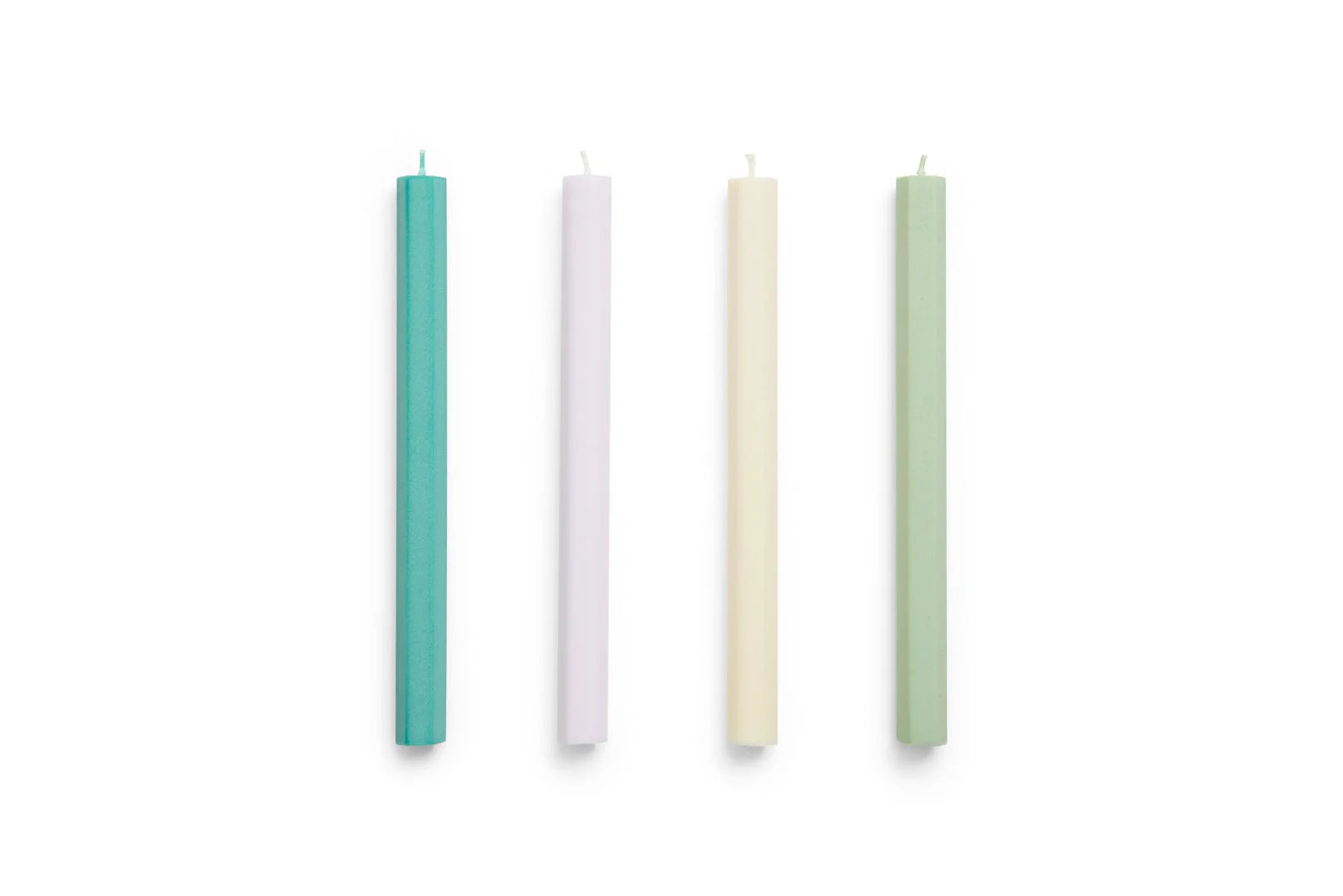 Hay Design Hexagon Candles kaarsen set van 4 - Pastel set of 4