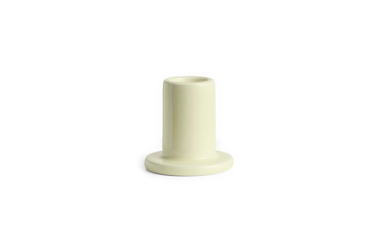 Hay Design kandelaar tube candleholder - Lime White