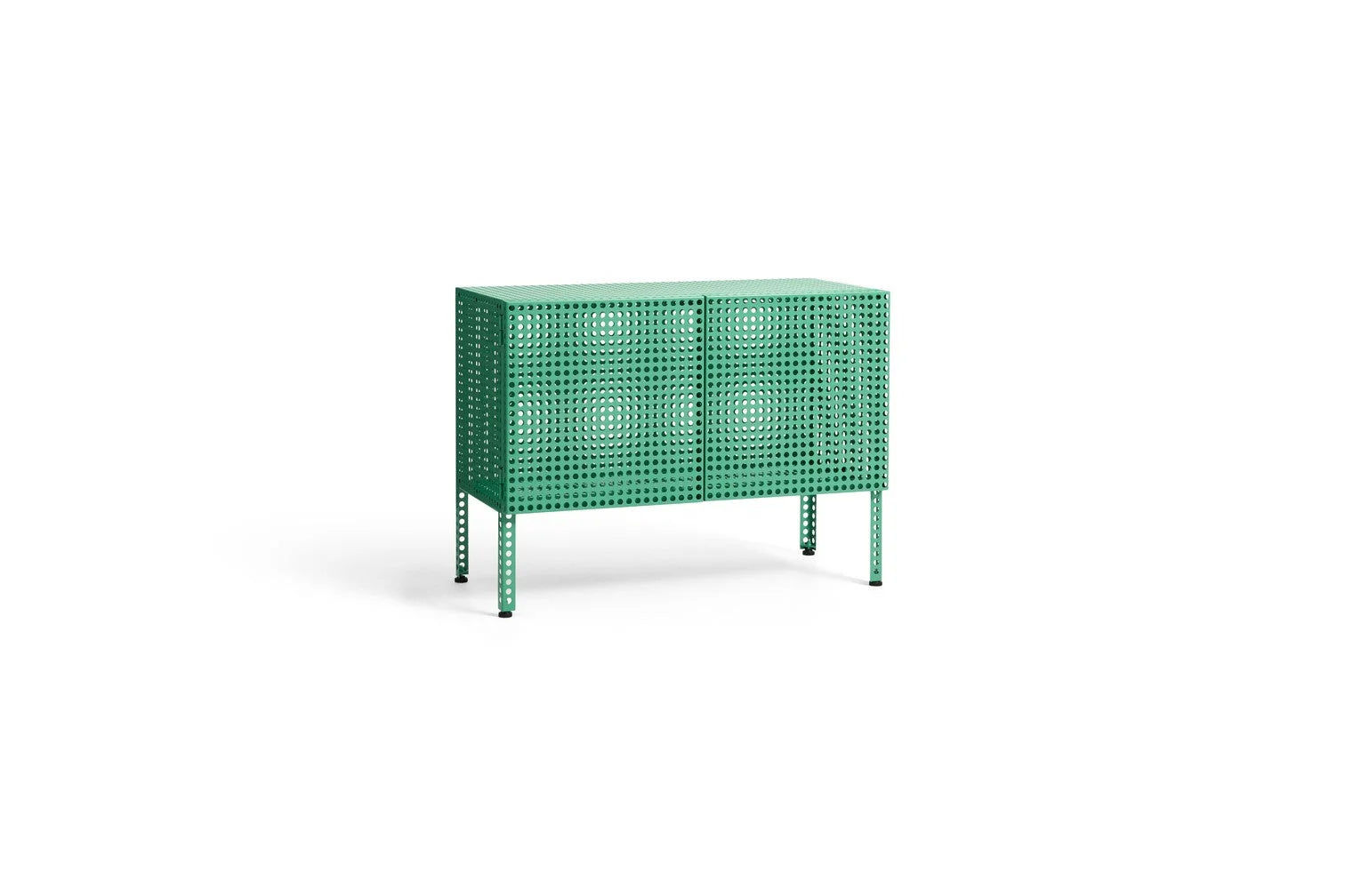 Hay Design Perforated Cabinet Small soft jade
