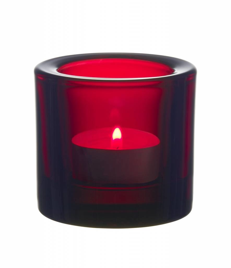 iittala Kivi sfeerlicht - 6 cm - cranberry