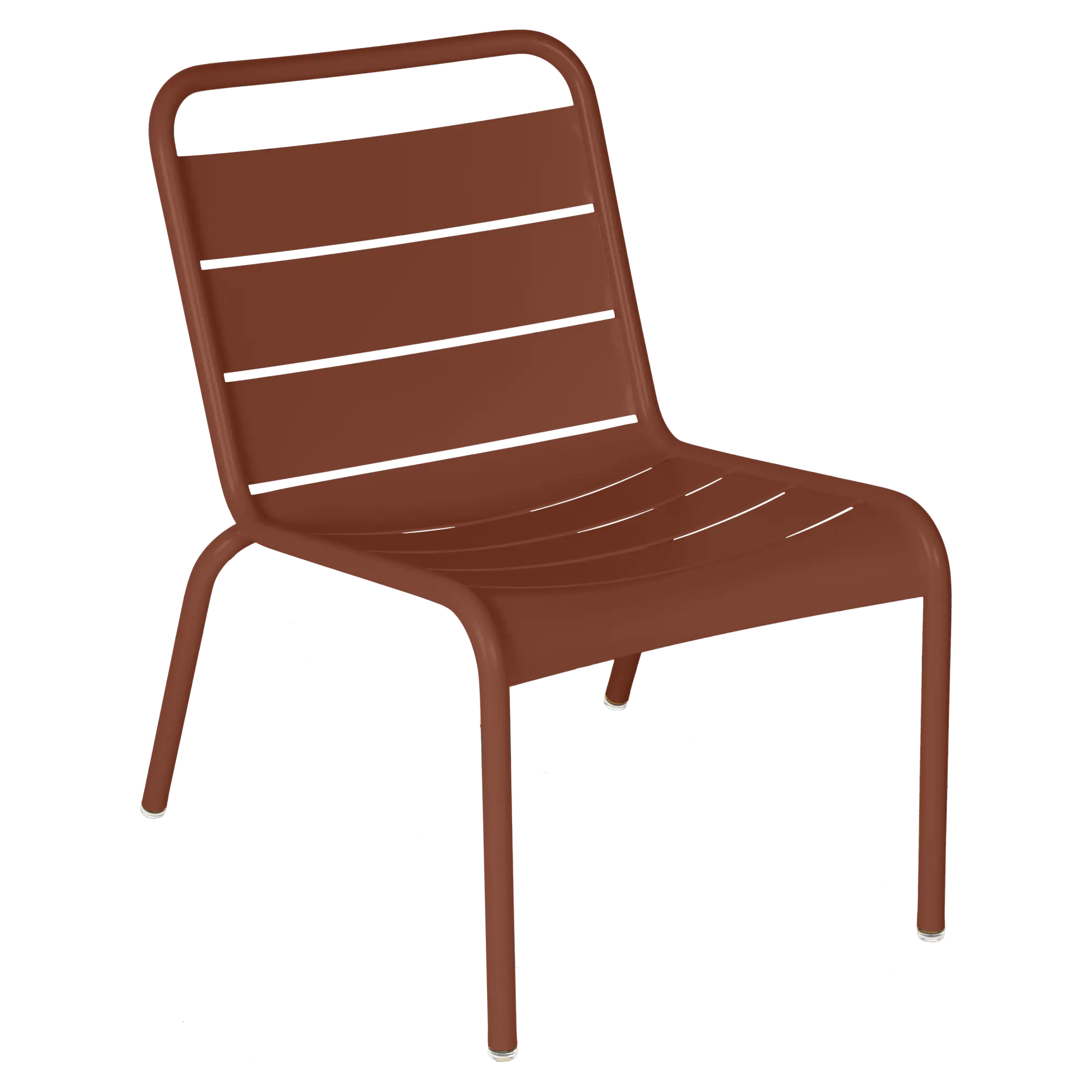 Fermob lounge chair Luxembourg - Red Ochre