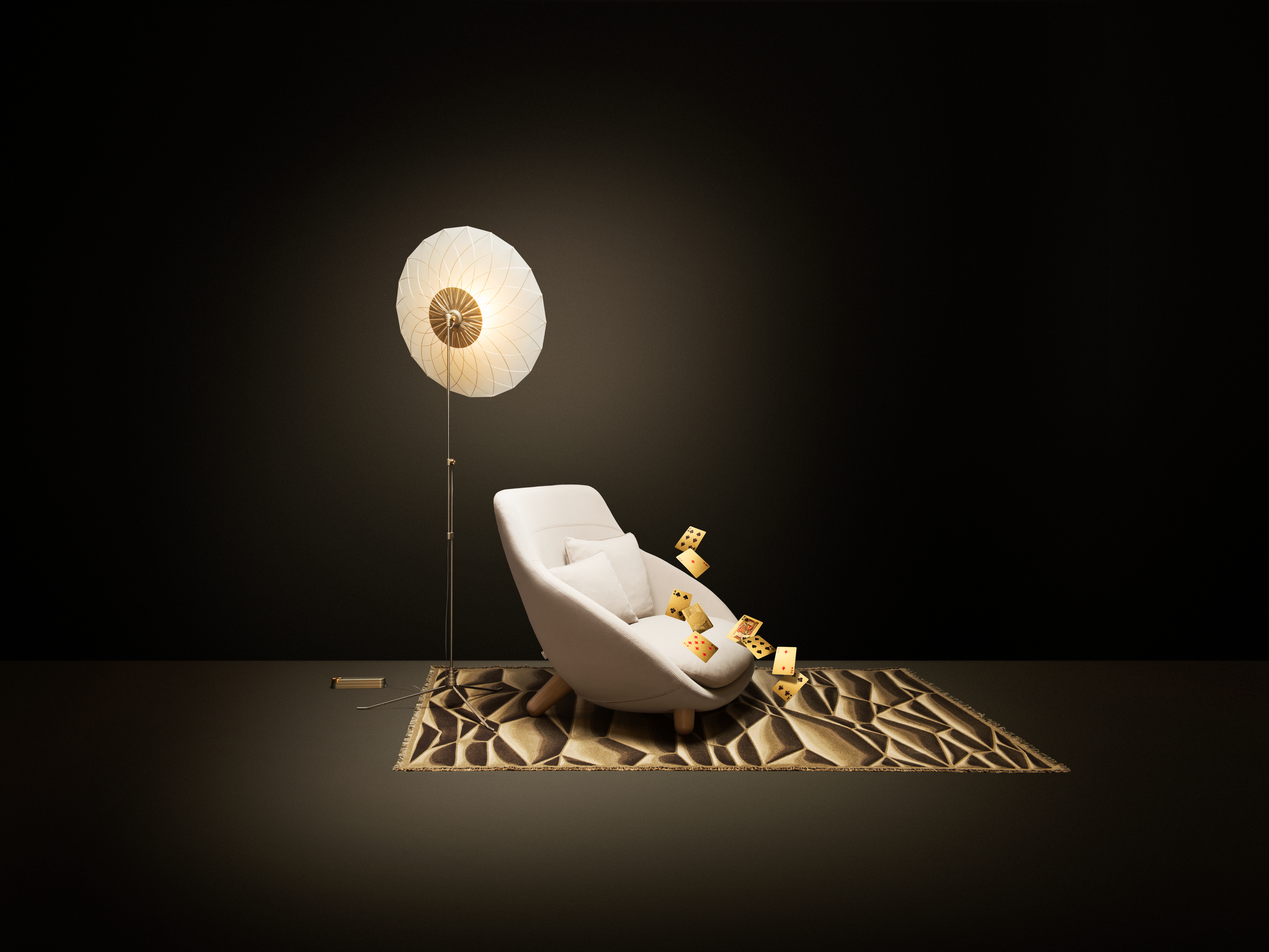 Moooi vloerlamp Filigree - standaard