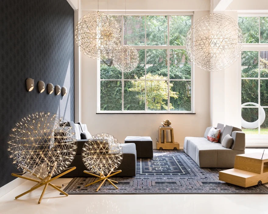 Moooi vloerlamp Raimond II - Tensegrity