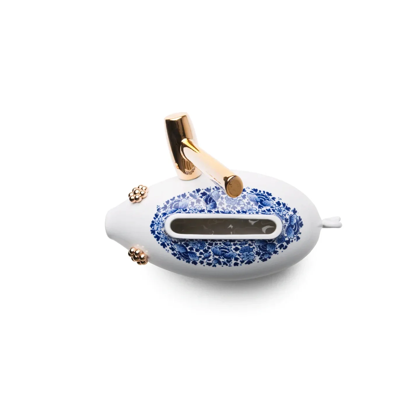 Moooi vaas Delft Blue ’The killing of the piggy bank’ - standaard