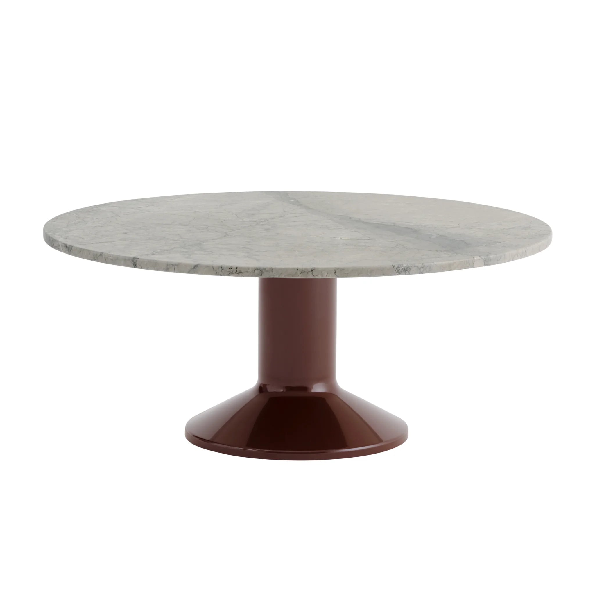 Muuto Midst Coffee tafel marmer - Donker Rood