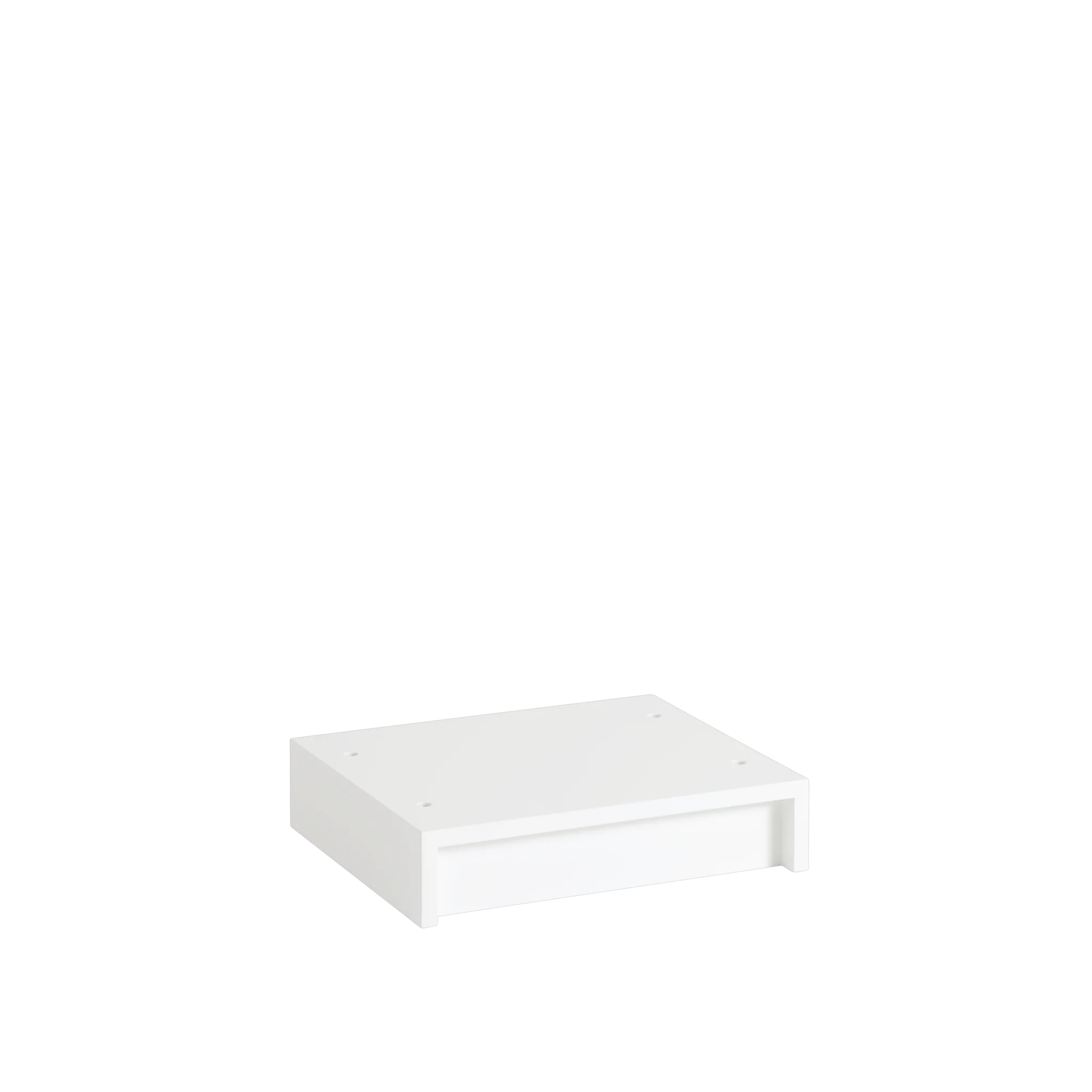 Muuto Stacked Storage System plinth - 43.5 cm. / wit