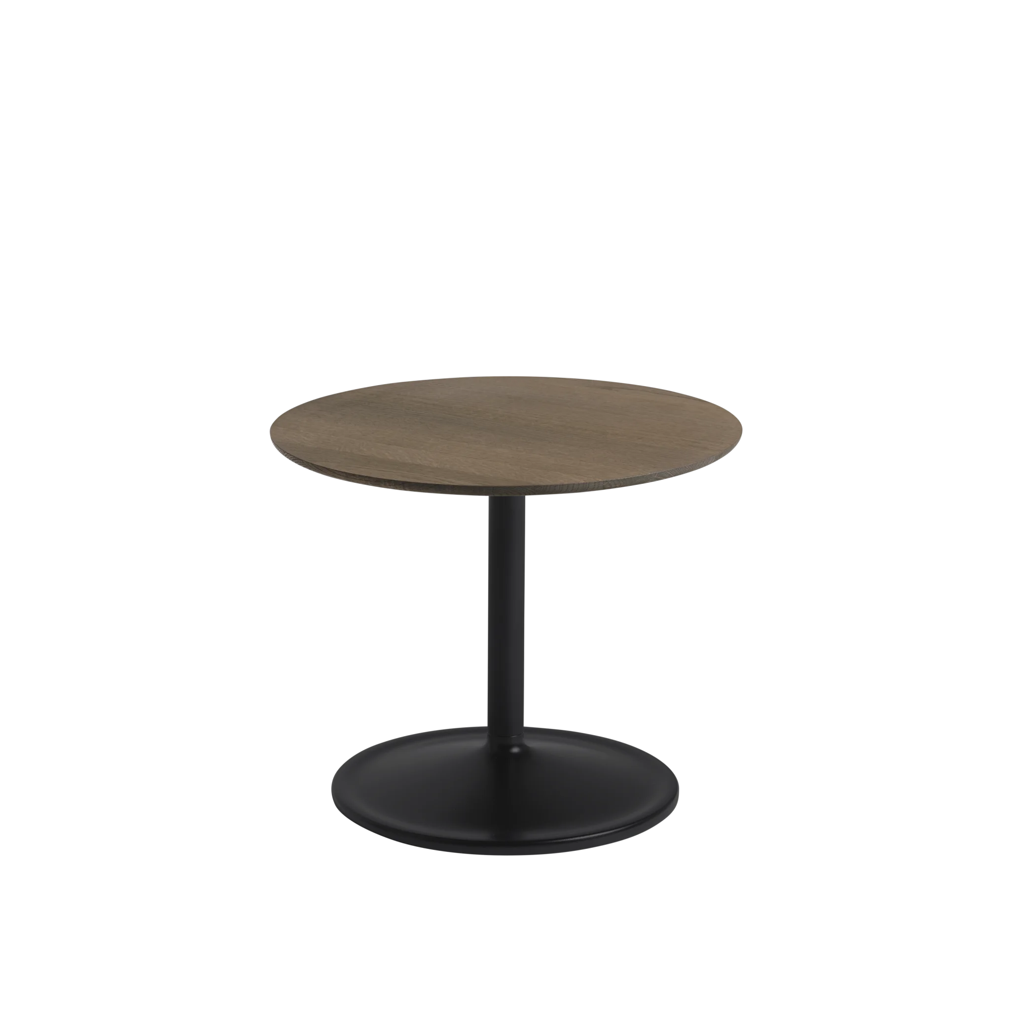 Muuto tafel Soft Side - Ø 48 cm. - Solid Smoked Oak