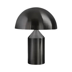Oluce Atollo Metal Tafellamp - 50 cm. / black nickel