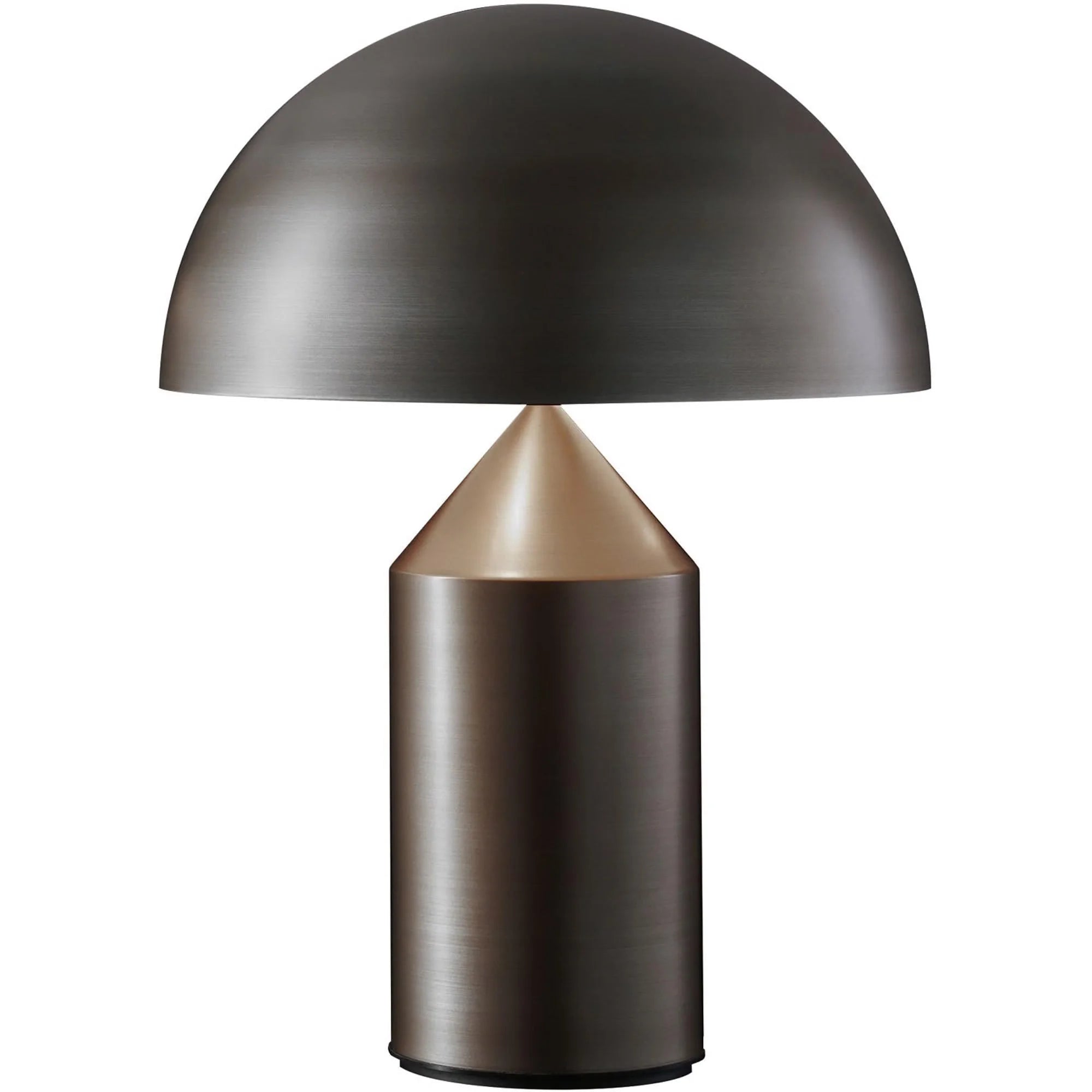 Oluce Atollo Metal Tafellamp - 50 cm. / Brons