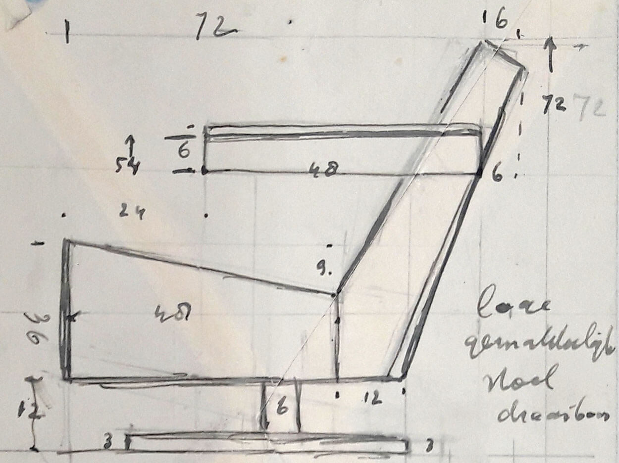 Press Room Chair Gerrit Rietveld