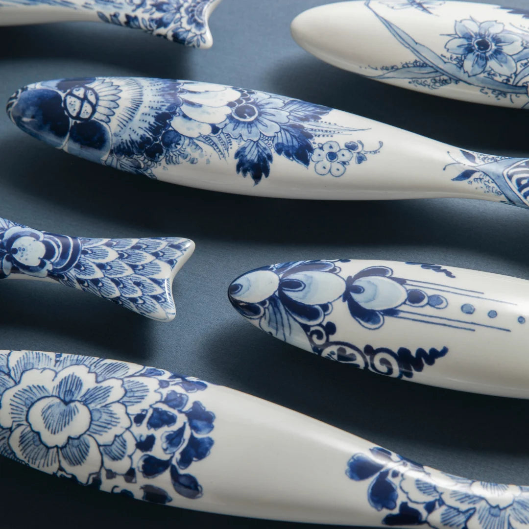 Royal Delft Blue Herring - Art deco