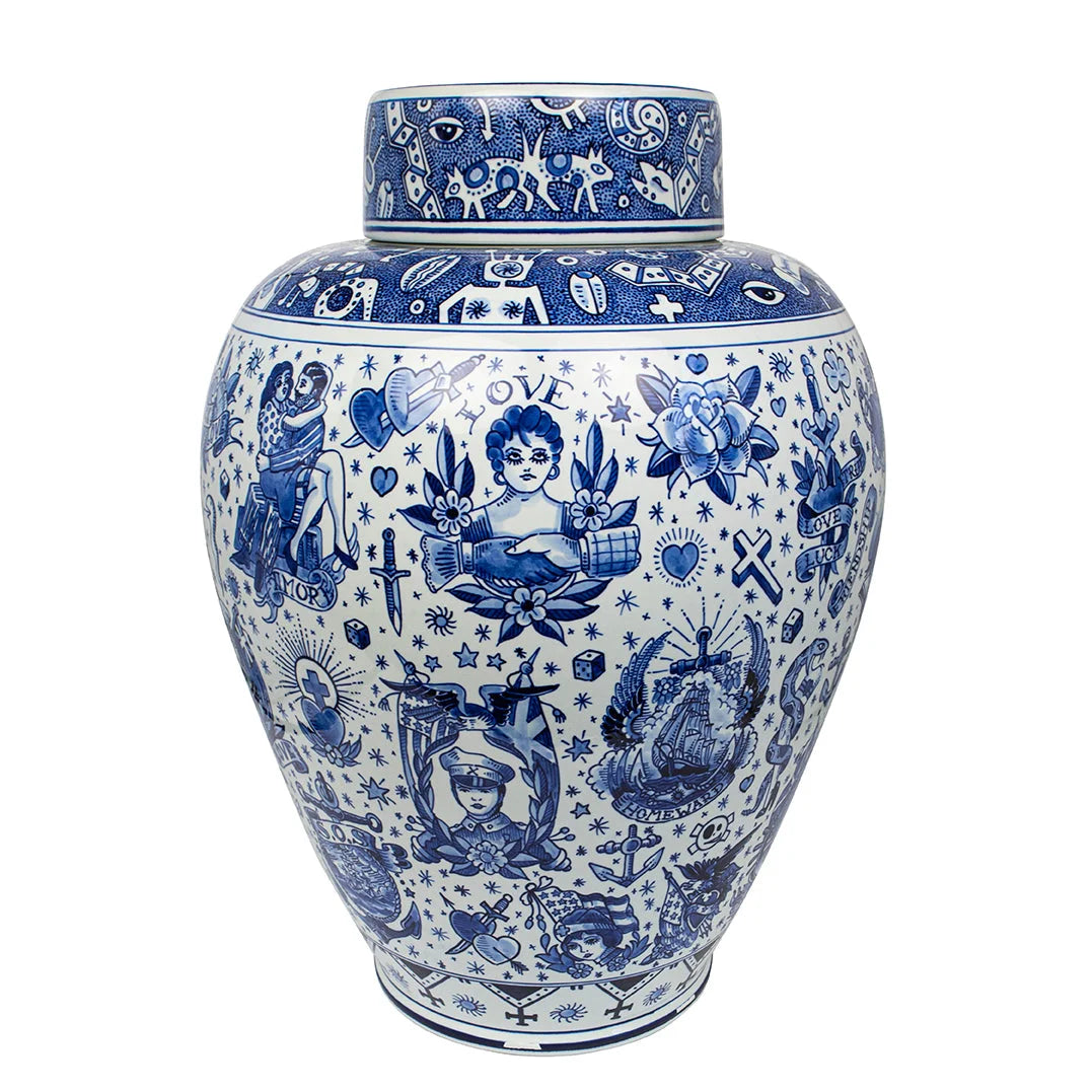 Royal Delft Schiffmacher Vaas True Love - standaard