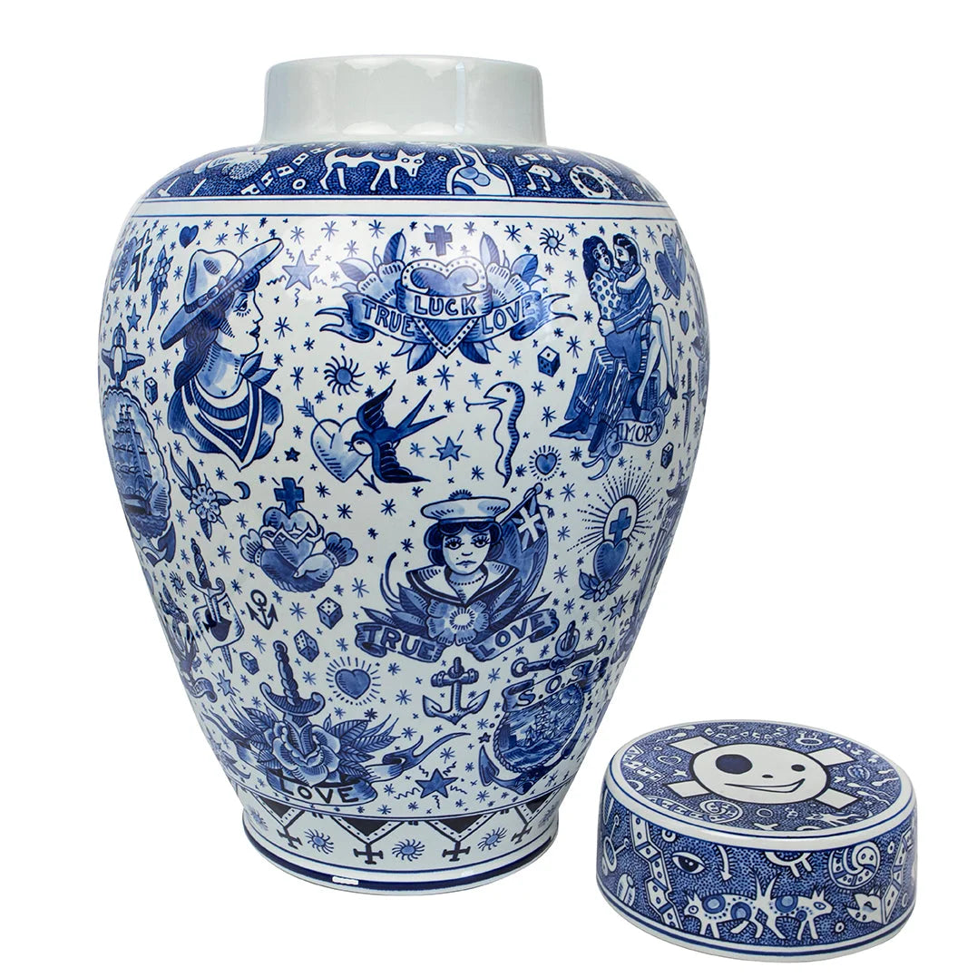 Royal Delft Schiffmacher Vaas True Love - standaard