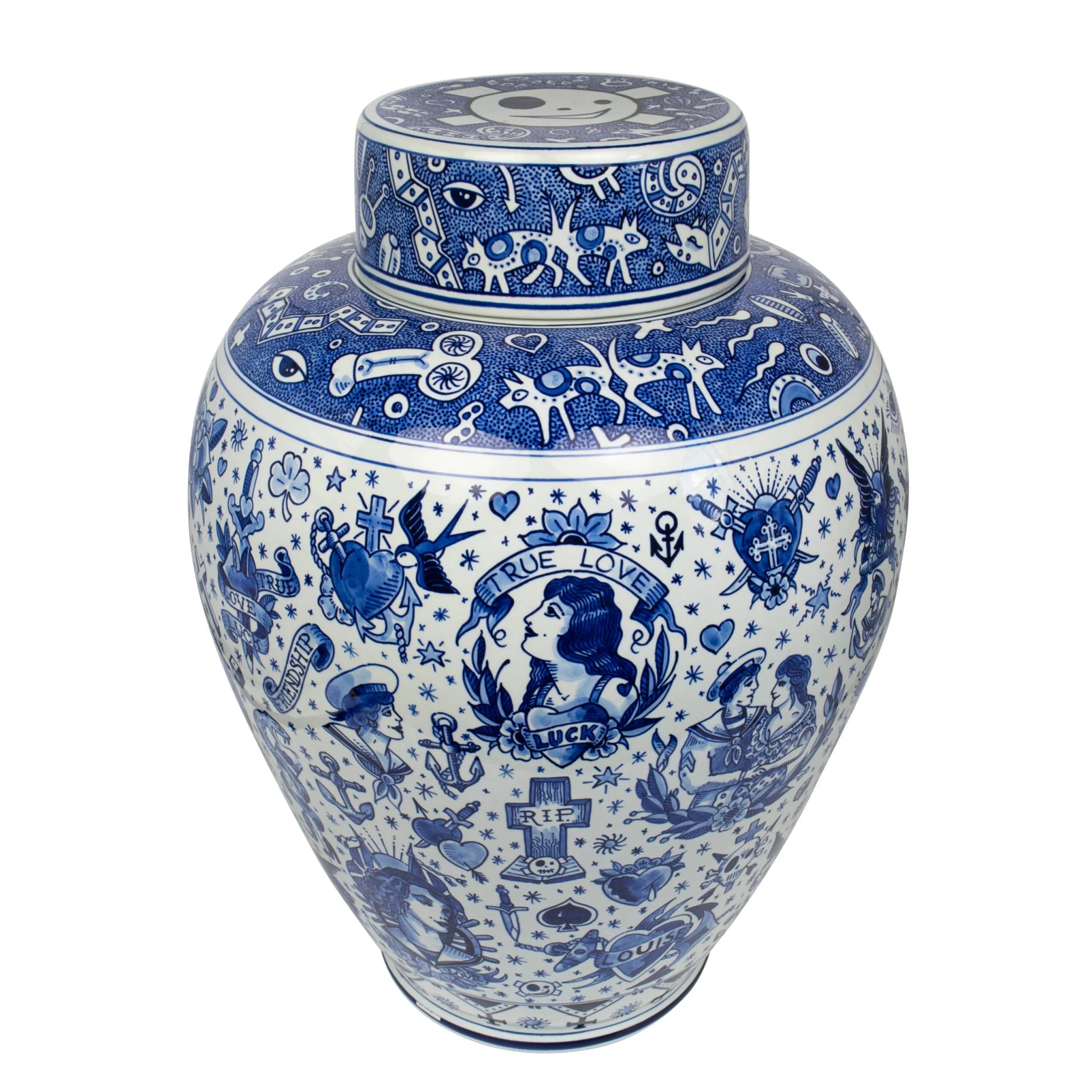 Royal Delft Schiffmacher Vaas True Love - standaard