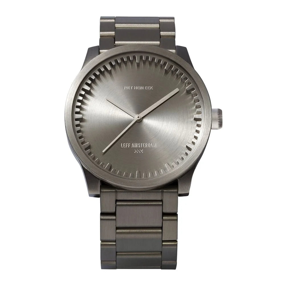 Leff Amsterdam Tube Watch S42 Horloge - Staal