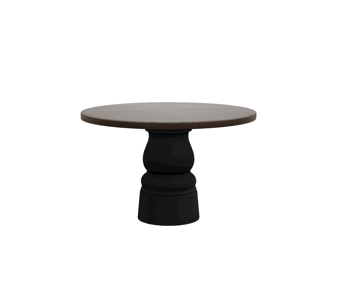 Moooi Container Table base zwart - Ø 120 cm. - cinnamon