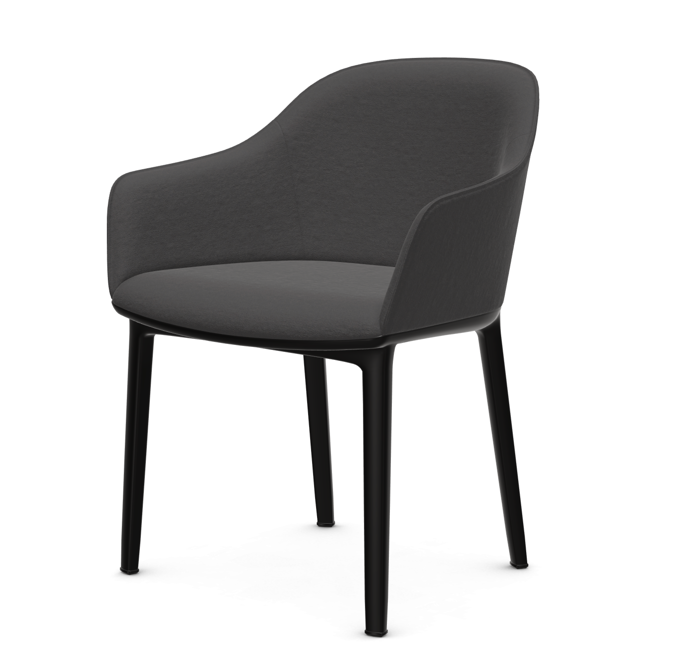 vitra Softshell Chair - Volo - midden grijs