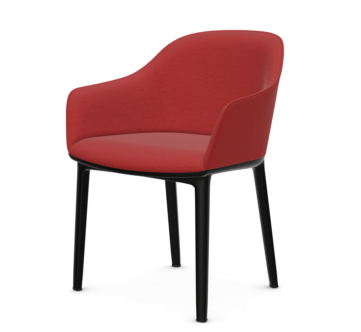 vitra Softshell Chair - Volo - rood