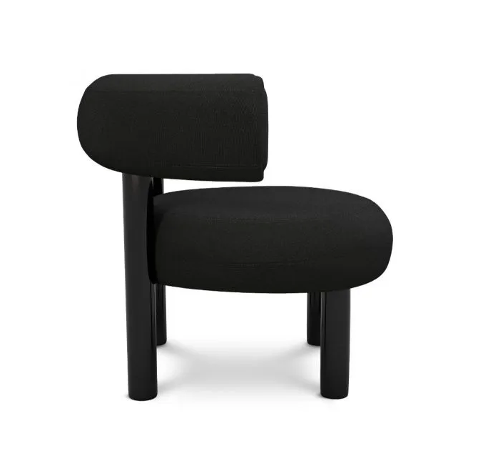 Tom Dixon Lounge chair Fat - Hallingdal - Hallingdal 65 zwart 0190