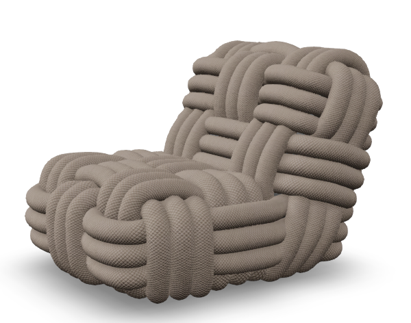 fauteuil Knitty Lounge