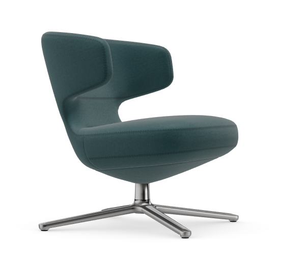 vitra fauteuil Petit Repos laag - Cosy - petrol