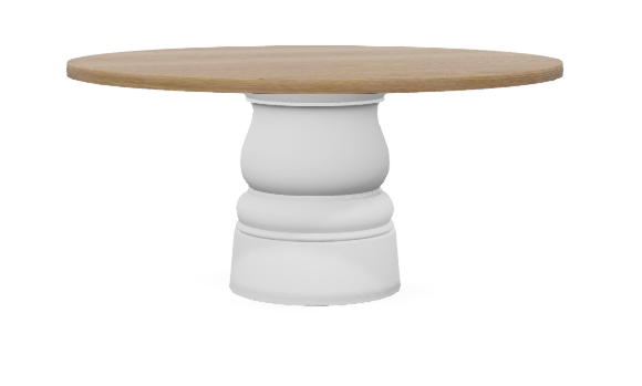 Moooi Container Table base wit - Ø 160 cm. - natural oil