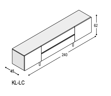 dressoir Line - KL-LC