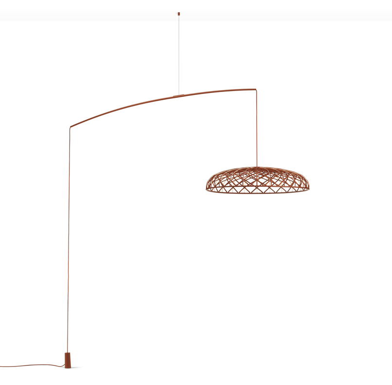 Flos hangende vloerlamp Skynest Motion - brick