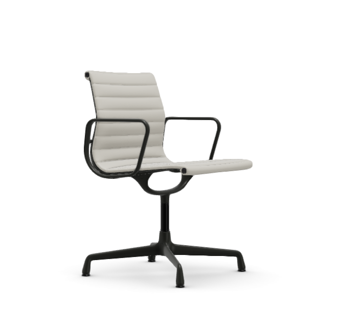 Eames Aluminium Chair EA 104 - Dine - leder